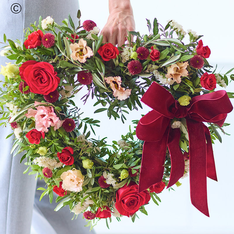 Valentine's wreath