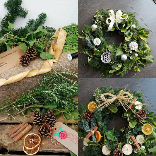 Door wreath DIY kit