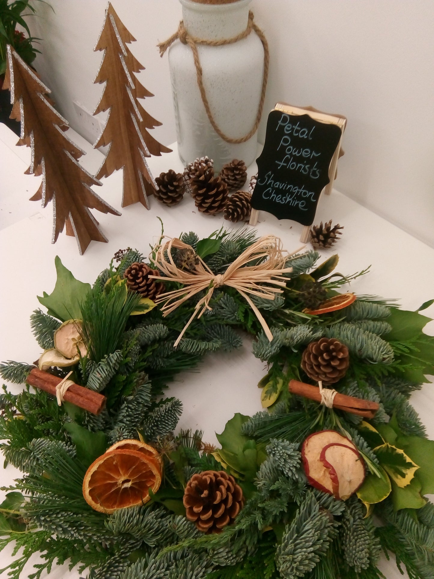 Door wreath DIY kit