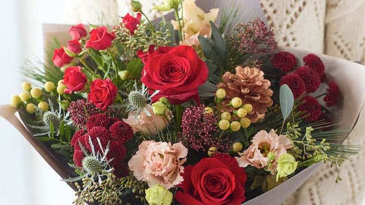 Christmas Hand tied Bouquet