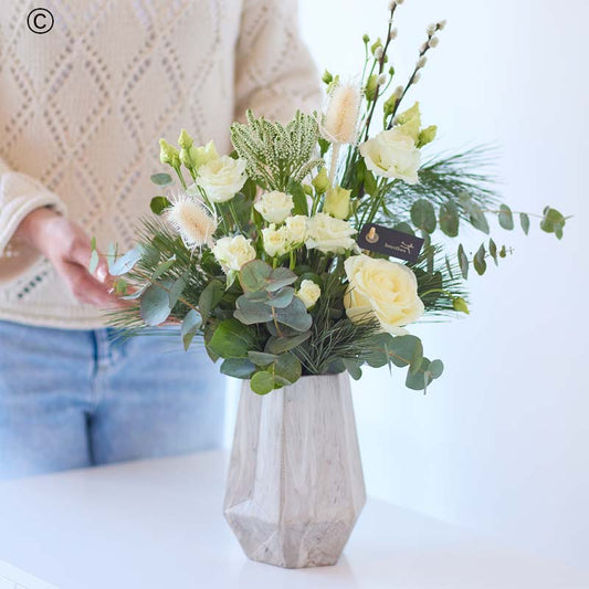 Winter vase