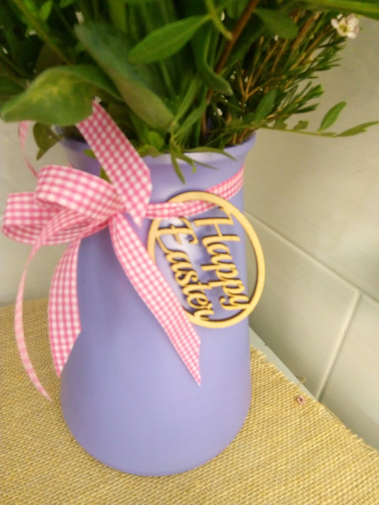 Easter brights vase