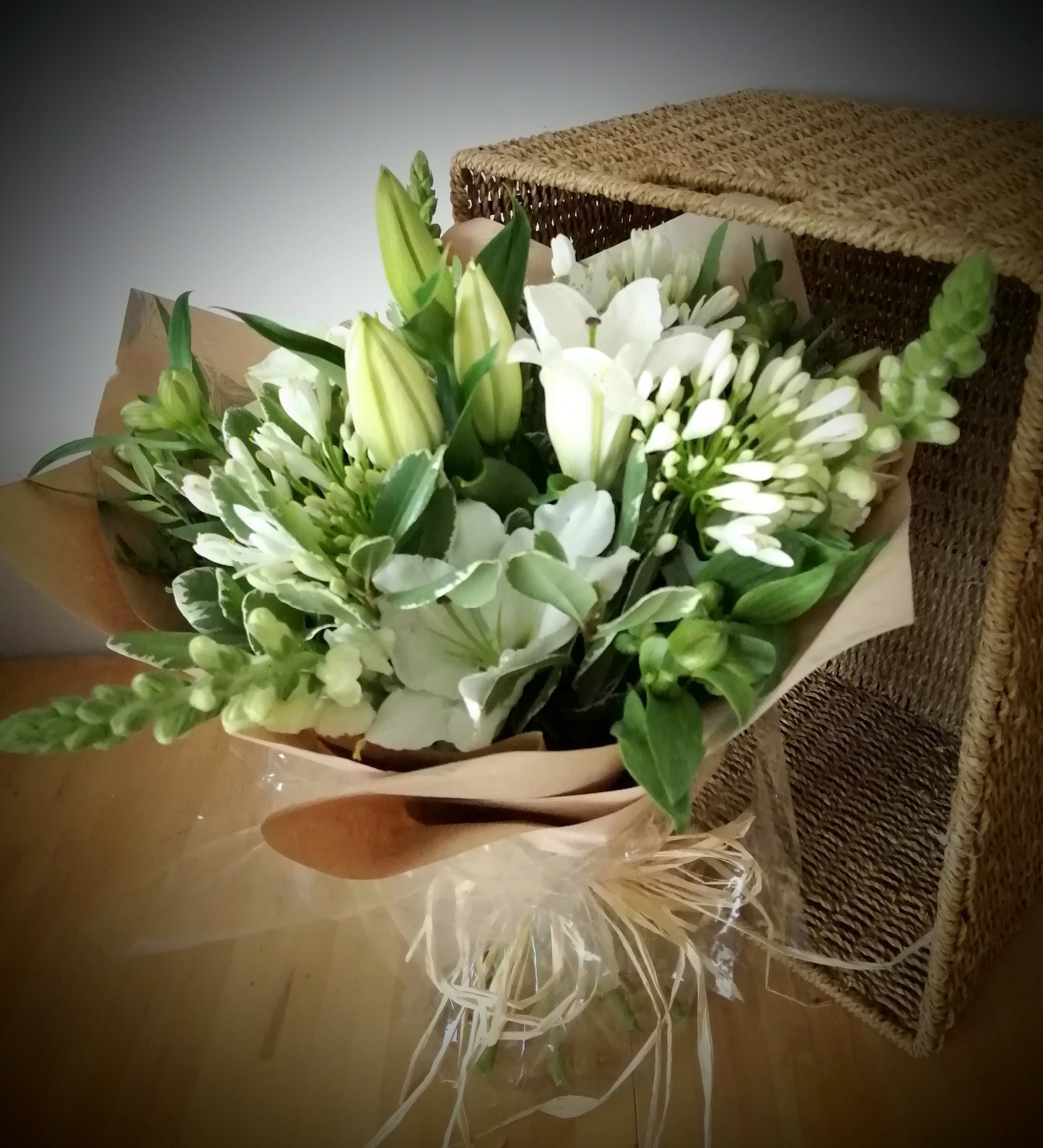 Classic white bouquet