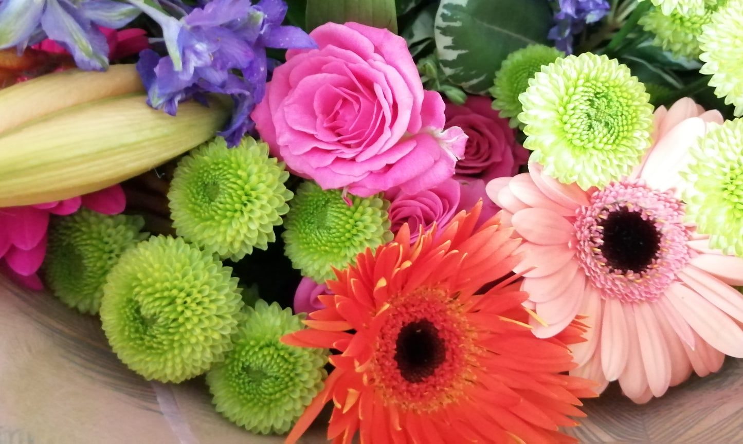 Rainbow bouquet