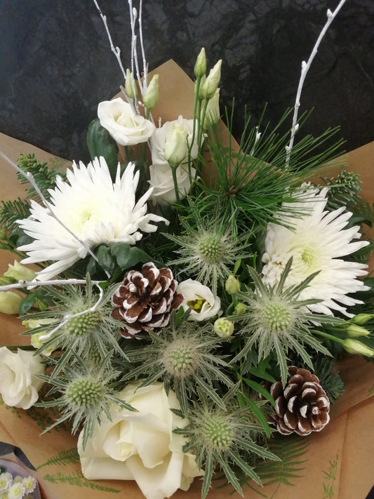 Winter wonderland bouquet